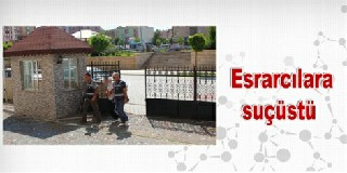BAFRADA ESRARCILARA SUÇ ÜSTÜ OPERASYON