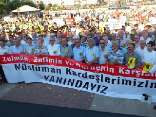 BAFRA ZULME SESSİZ KALMADI !