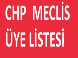 CHP BAFRA BELEDİYE MECLİS ÜYESİ ADAYLARININ RESMİLEŞEN SIRALAMASI