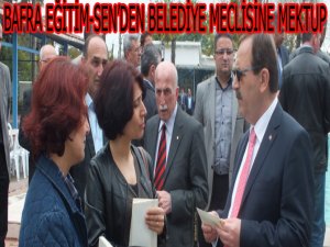 EĞİTİM-SEN'DEN BAFRA BELEDİYE MECLİSİNE MEKTUP