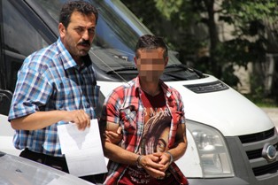 HAKKINDA HAPİS CEZASI BULUNAN ŞAHIS TUTUKLANDI