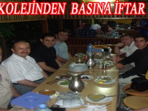 Delta Koleji'nden Basına İftar