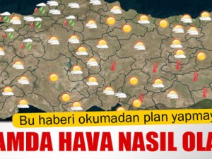 Bayramda hava nasıl olacak?