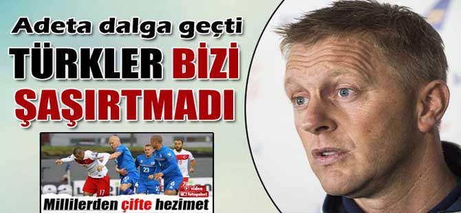 İzlanda Teknik Direktörü Heimir: 'Türklerin B planı yoktu'