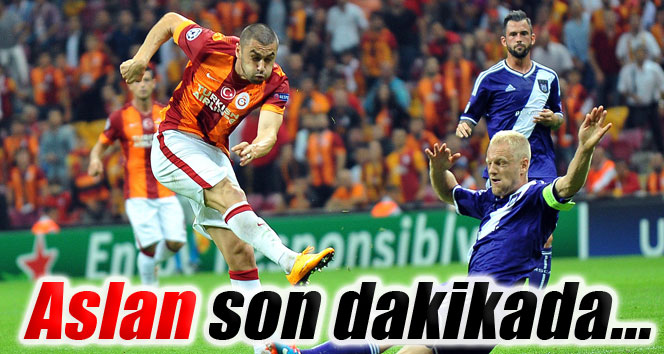 Galatasaray Anderlecht ile 1-1 berabere kaldı