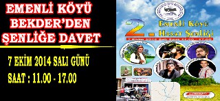 BEKDER'DEN ŞENLİĞE DAVET