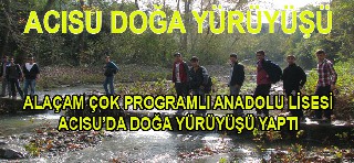 ACISU DOĞA YÜRÜYÜŞÜ