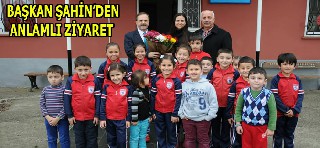 BAŞKAN ŞAHİN'DEN DİLEK ÖĞRETMENE ZİYARET