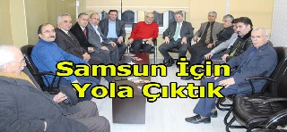 SAMSUN İÇİN YOLA ÇIKTIK