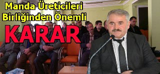 Manda Yetiştiricilerinden Önemli Karar