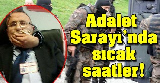 Savcının odasına silahlı kişiler girdi