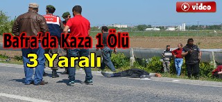 Kolay Yolu Üzerinde Kaza 1 ÖLÜ 3 YARALI