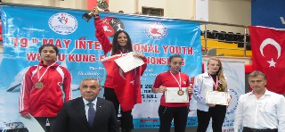 Bafra'da Uluslararası Wushu Kunfu Şampiyonası Kupa Töreniyle Sona Erdi