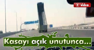 Sürücü kasayı açık unutursa…