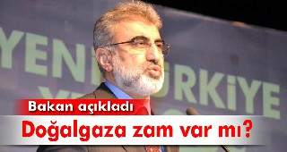 Bakan Yıldız'dan doğalgaz açıklaması