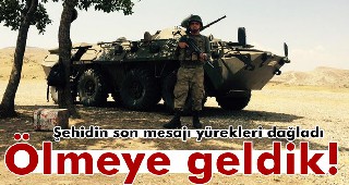 Ölmeye Geldik