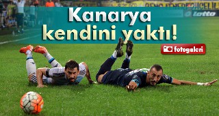 Kanarya kendini yaktı!