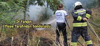 OT YANGINI İTFAİYE TARAFINDAN SÖNDÜRÜLDÜ