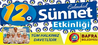 Sünnet şöleni hazırlıkları tamam