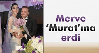 Murat Dalkılıç ile Merve Boluğur evlendi