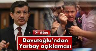 Başbakan Davutoğlu'ndan Yarbay açıklaması