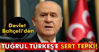 Bahçeli'den Türkeş'e sert tepki