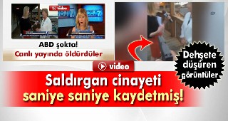 TV ekibini öldüren saldırgan cinayeti böyle görüntülemiş