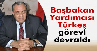 Arınç, Başbakan yardımcılığı görevini Türkeş'e devretti