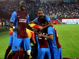 Trabzonspor ilk yarıyı önde kapattı