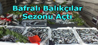 BAFRALI BALIKÇILAR SEZONU AÇTI