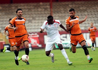 Samsunspor ter attı