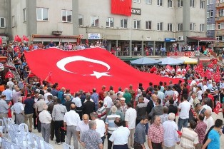 Tekkeköy’de Şehitleri Anma Ve Dua Programı