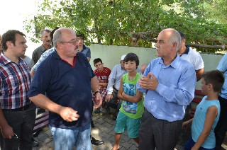 BAŞKAN TOSUNER ÇELTİK ÜRETİCİLERİNİ ZİYARET ETTİ