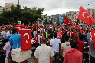 Samsun’da Teröre Tepki Yürüyüşü