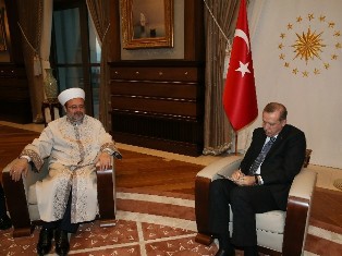 Erdoğan:Kurban vekaletini Diyanet işleri Başkanına verdi