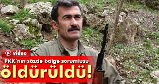 PKK’nın sözde bölge sorumlusu öldürüldü