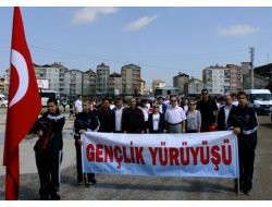 BAFRA’DA GENÇLİK YÜRÜYÜŞÜ