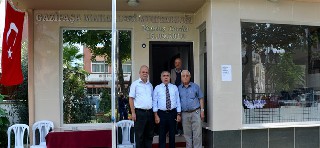 BAFRA KAYMAKAMI HALİS ARSLAN’DAN GAZİPAŞA MAHALLESİ MUHTARLIĞINA ZİYARETİ