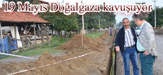 19 Mayıs İlçesi Doğalgaz’a Kavuşuyor