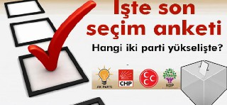 İşte son seçim anket sonuçları