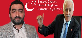 SP Genel Başkanı Prof.Dr. Mustafa Kamalak Samsun’a Geliyor