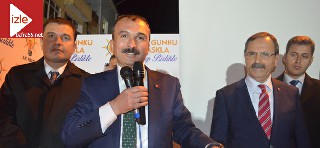 Bafra AKP`den coşkulu kutlama