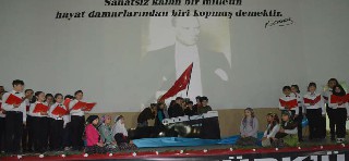 10 Kasım Atatürk`ü anma programı