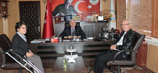 Dernek Başkanları Alaçam Belediye Başkanını ziyaret etti