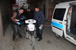 Çalıntı Motosiklet Polis Tarafından Bulundu