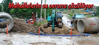 Bafra'nın  su sorunu çözüme kavuşturuluyor