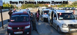 Barış FM Dolmuş Hatlarını Ziyaret Etti