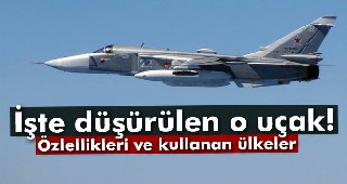 Sınır ihlali yapan Rus Uçağı düşürüldü