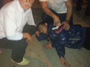Samsun`da kaza 1 yaralı