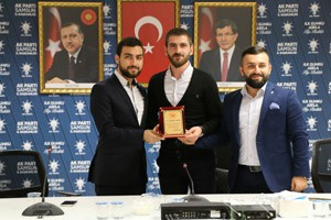 AK Parti Samsun Üniversite Teşkilatında devir teslim töreni